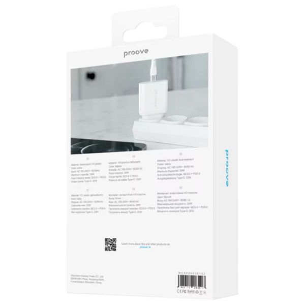 Încărcător de rețea Proove Rapid (20 W) White 2 A / White photo 7