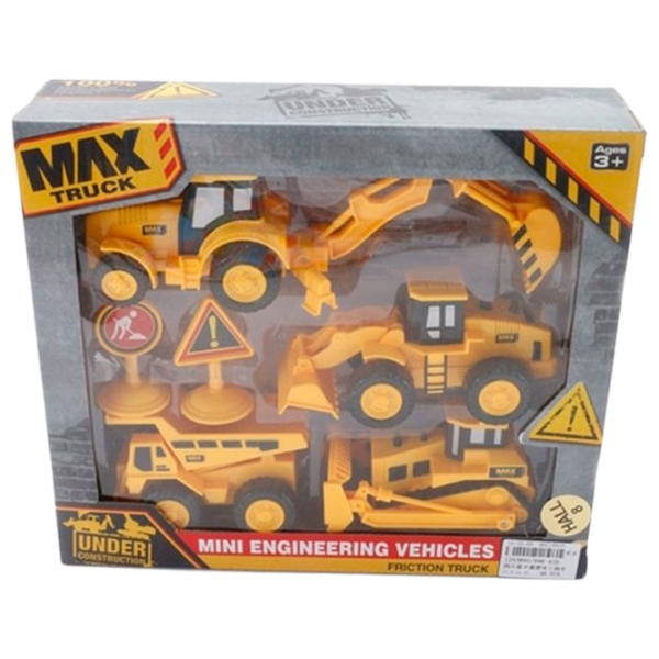 Set de mașini ChiToys 38906 Black
Yellow