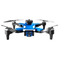 Дрон Drone F200 Синий Квадрокоптер / 20 км/ч
