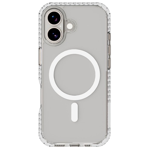 Чехол для смартфона Apple iPhone 17 (Tetra Force Strong Guard) Прозрачный Прозрачный Cellularline, ТПУ, MagSafe Back