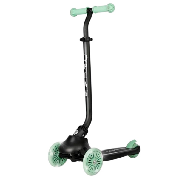 Trotinetă pentru copii cu trei roți Qplay Sema Evo (00-00942330) Jade Green 1 an, 50 kg, Din silicon photo 2