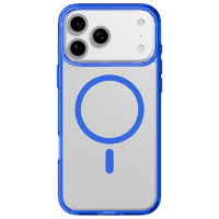 Чехол для смартфона Apple iPhone 17 Pro Max (Iconic Mag) Прозрачный Синий Cellularline, ТПУ, MagSafe Back
