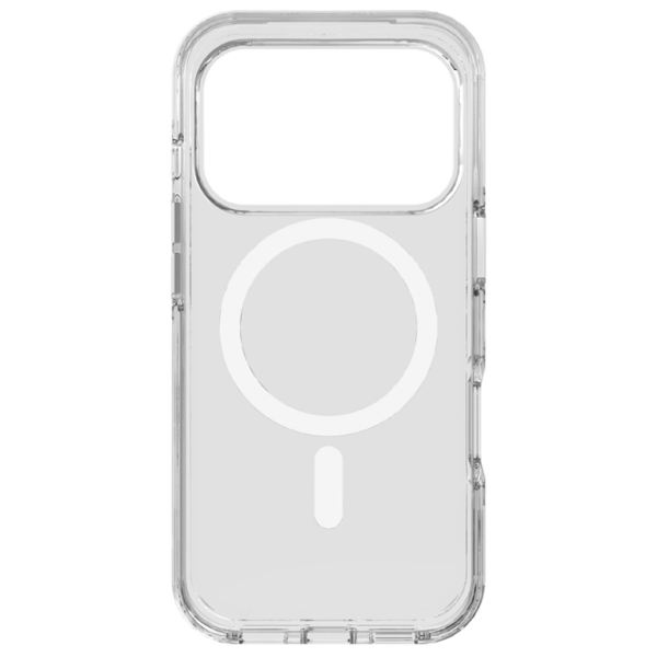 Чехол для смартфона Apple iPhone 17 Pro Max (Gloss Mag) White Прозрачный Cellularline, ТПУ, MagSafe Back photo 2