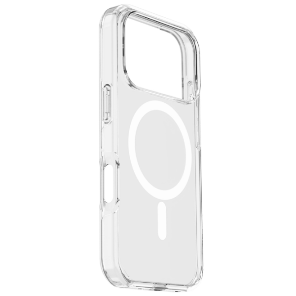 Чехол для смартфона Apple iPhone 17 Pro Max (Gloss Mag) White Прозрачный Cellularline, ТПУ, MagSafe Back photo 3
