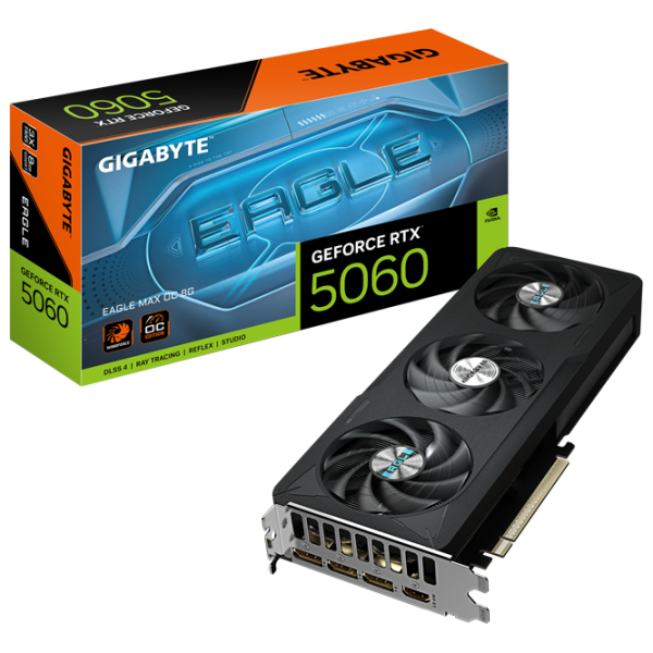 Видеокарта Gigabyte GeForce RTX 5060 EAGLE MAX OC 8 ГБ PCI Express x16 5.0 photo 10