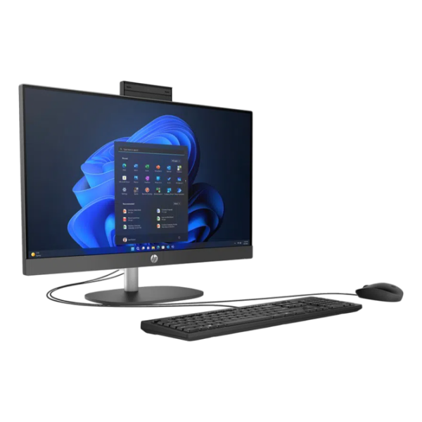 All-in-One PC HP ProOne 245 G10 Black 23.8" Full HD IPS AMD Ryzen 5 7520U 16 GB 512 GB  photo 3