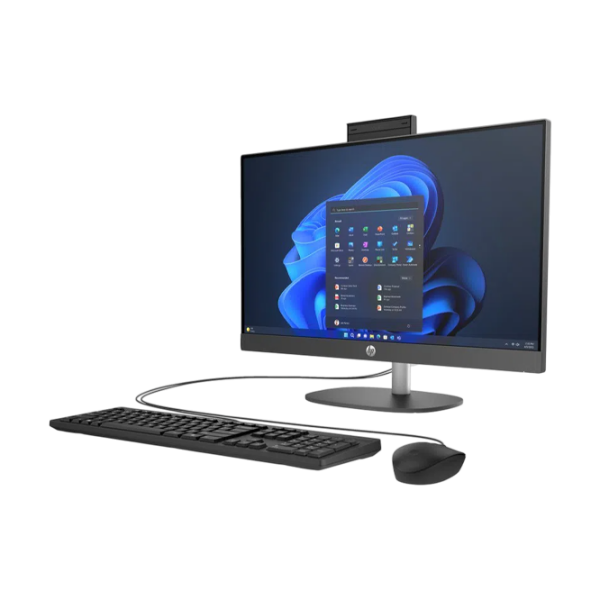 All-in-One PC HP ProOne 245 G10 Black 23.8" Full HD IPS AMD Ryzen 5 7520U 16 GB 512 GB  photo 2