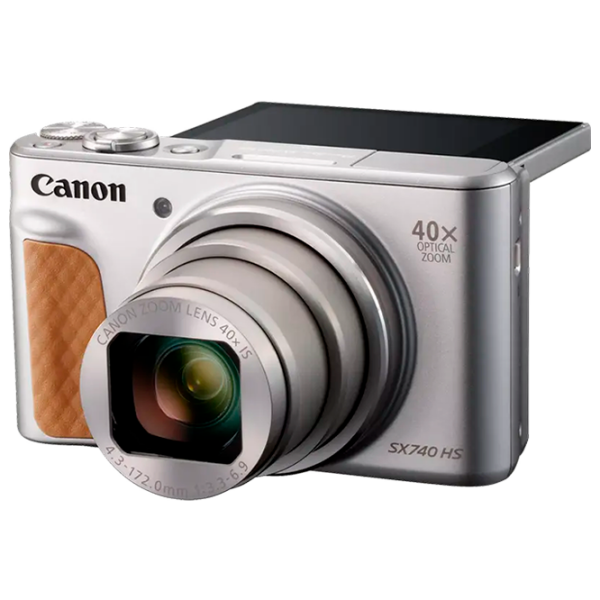 Cameră foto Canon PowerShot SX740 HS Lite Edition + Body Compact Silver CMOS, 20.3 MP, f/3.3 - f/6/9 photo 5
