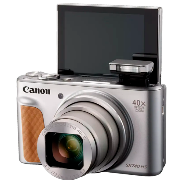 Cameră foto Canon PowerShot SX740 HS Lite Edition + Body Compact Silver CMOS, 20.3 MP, f/3.3 - f/6/9 photo 18