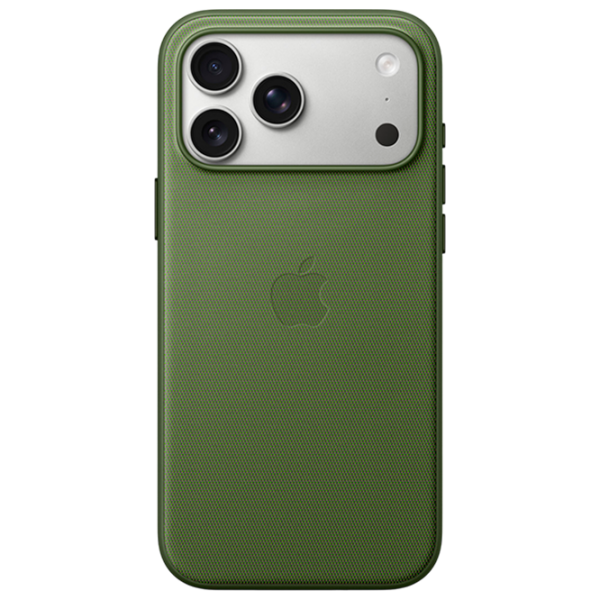 Чехол для смартфона Apple iPhone 17 Pro Max (TechWoven) Зеленый Apple, ТПУ, Back photo 1