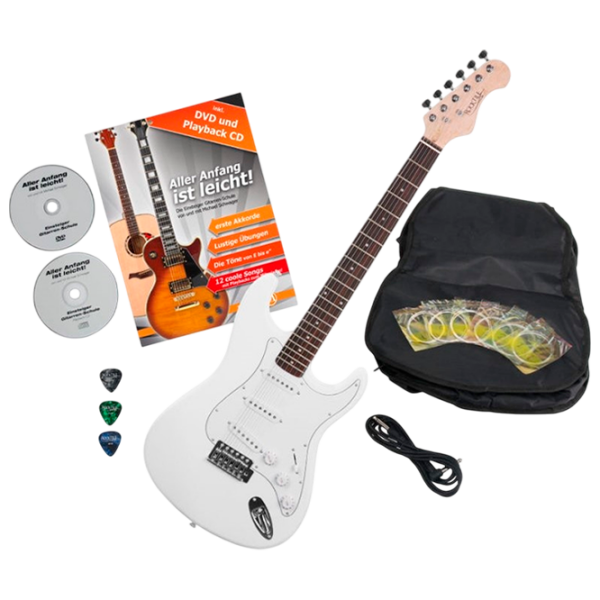 Chitară electrică Rocktile Sphere Bundle WH
White , 4/4 photo 1