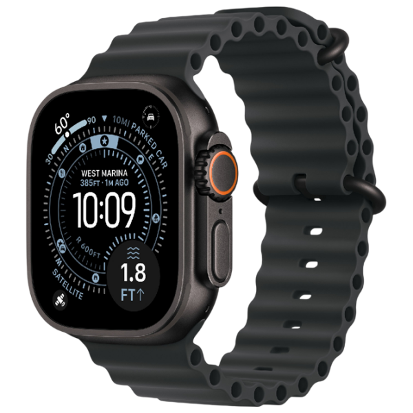 Умные часы Apple Watch Ultra 3 Черный 1.98" | 49 мм | Титан/Фторэластомер| MF0J4QI/A photo 3