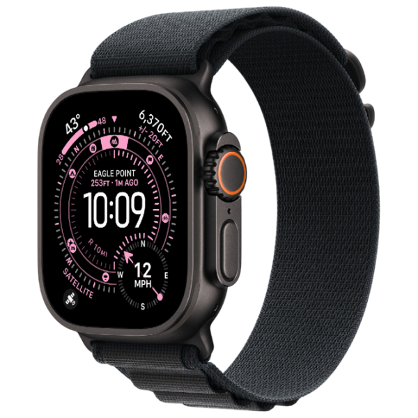 Умные часы Apple Watch Ultra 3 Черный 1.98" | 49 мм | Титан/Текстиль
| MF0X4QI/A photo 1