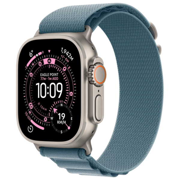Ceas inteligent Apple Watch Ultra 3 Natural Titanium 1.98" | 49 mm | Titan/Textil
| MEWM4QI/A photo 1
