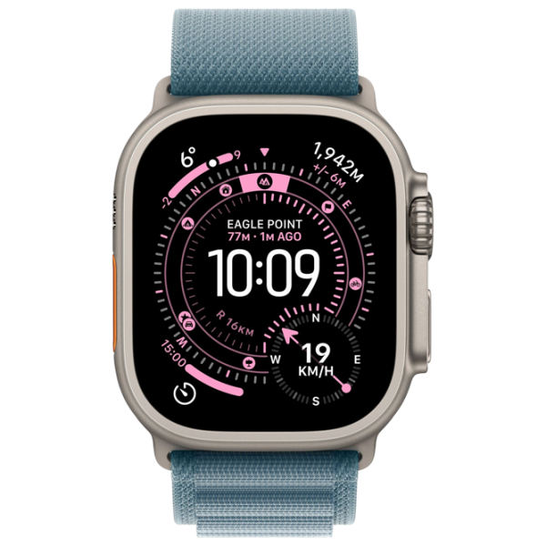 Ceas inteligent Apple Watch Ultra 3 Natural Titanium 1.98" | 49 mm | Titan/Textil
| MEWM4QI/A photo 2