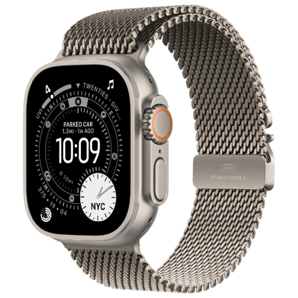 Умные часы Apple Watch Ultra 3 Натуральный Титан 1.98" | 49 мм | Титан/Нержавеющая сталь| MF0E4QI/A photo 1
