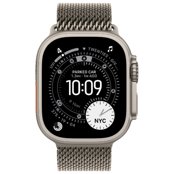 Умные часы Apple Watch Ultra 3 Натуральный Титан 1.98" | 49 мм | Титан/Нержавеющая сталь| MF0E4QI/A photo 2