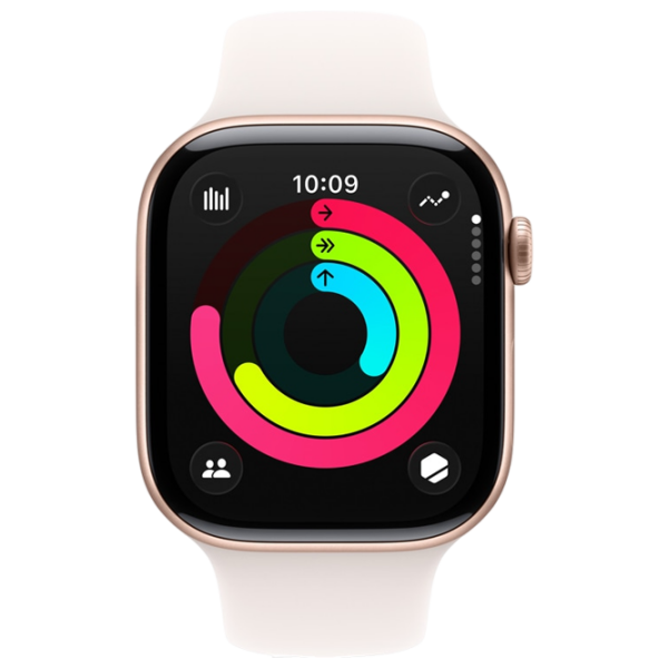 Ceas inteligent Apple Watch Series 11 Rose 1.96" | 46 mm | Aluminiu/Silicon| MEV74ET/A photo 2