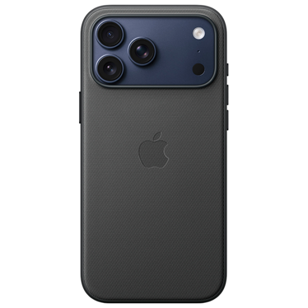 Чехол для смартфона Apple iPhone 17 Pro Max (TechWoven) Черный Apple, ТПУ, Back photo 1