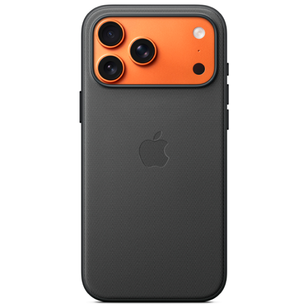 Чехол для смартфона Apple iPhone 17 Pro Max (TechWoven) Черный Apple, ТПУ, Back photo 2