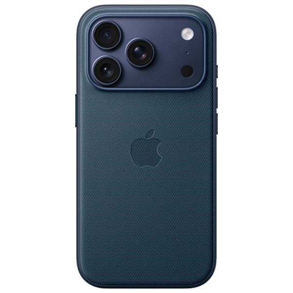Husă pentru smartphone Apple iPhone 17 Pro (TechWoven) Blue Apple, TPU, Back photo 1