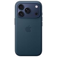 Husă pentru smartphone Apple iPhone 17 Pro (TechWoven) Blue Apple, TPU, Back