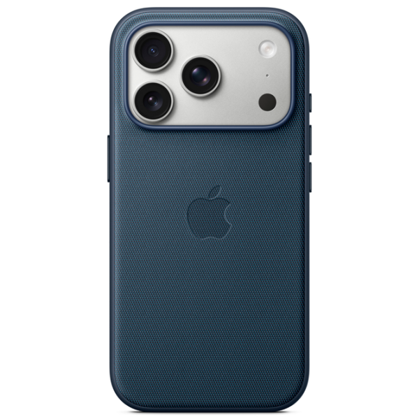 Husă pentru smartphone Apple iPhone 17 Pro (TechWoven) Blue Apple, TPU, Back photo 2
