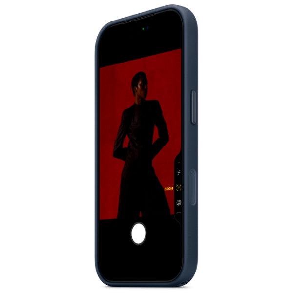 Husă pentru smartphone Apple iPhone 17 Pro (TechWoven) Blue Apple, TPU, Back photo 4