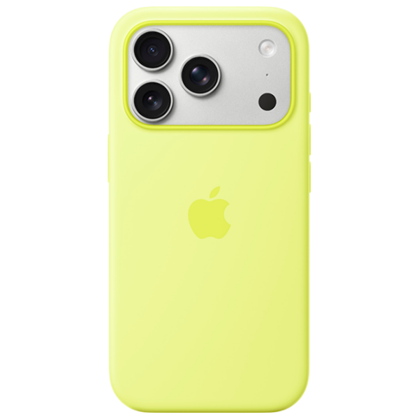 Чехол для смартфона Apple iPhone 17 Pro (Original) Неоново-желтый Apple, Силикон, Back
