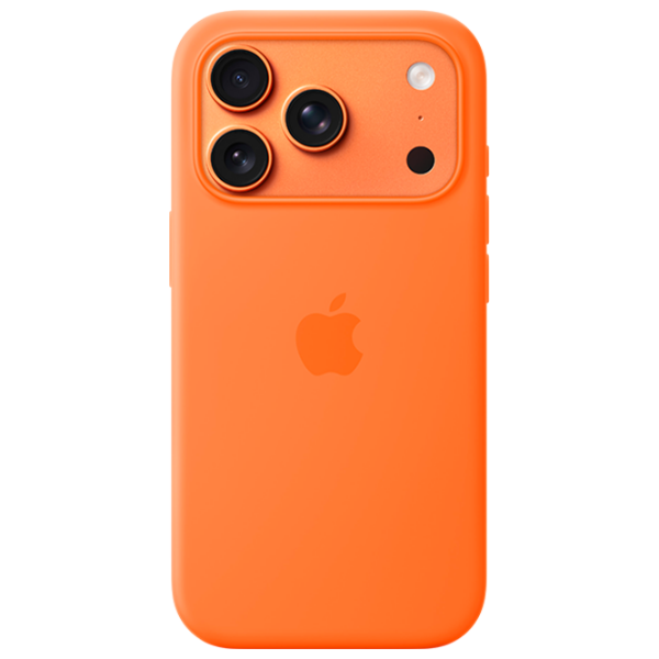 Чехол для смартфона Apple iPhone 17 Pro (Original) Оранжевый Apple, Силикон, Back photo 1