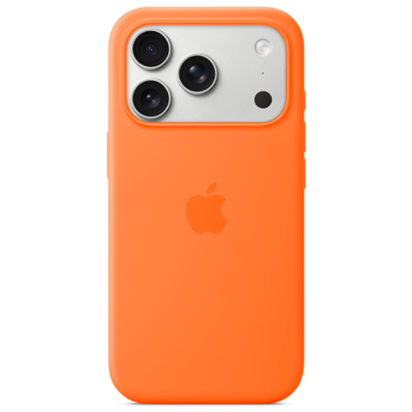 Чехол для смартфона Apple iPhone 17 Pro (Original) Оранжевый Apple, Силикон, Back photo 2