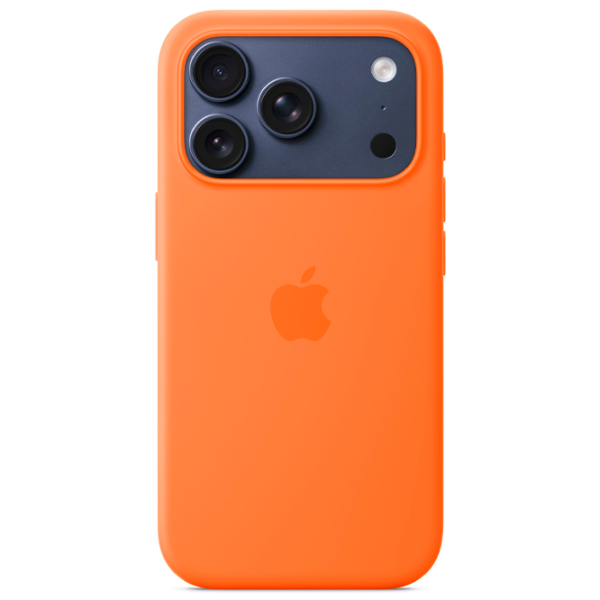 Чехол для смартфона Apple iPhone 17 Pro (Original) Оранжевый Apple, Силикон, Back photo 3