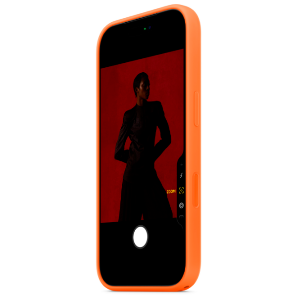 Чехол для смартфона Apple iPhone 17 Pro (Original) Оранжевый Apple, Силикон, Back photo 4