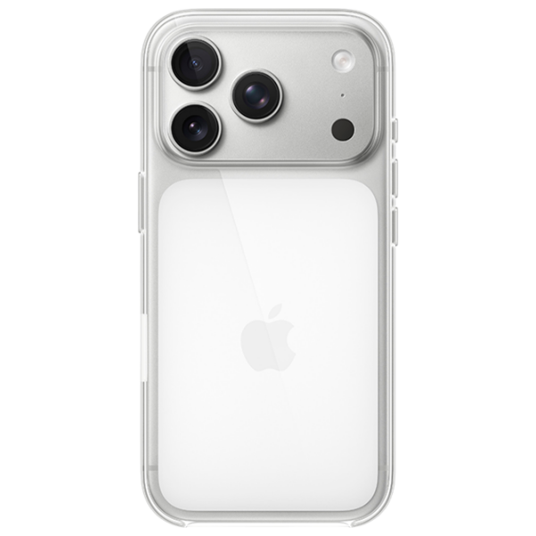 Чехол для смартфона Apple iPhone 17 Pro (Clear) White Прозрачный Apple, ПП, MagSafe Back photo 1
