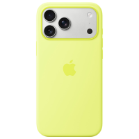 Чехол для смартфона Apple iPhone 17 Pro Max (Original) Неоново-желтый Apple, Силикон, MagSafe Back