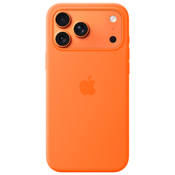 Чехол для смартфона Apple iPhone 17 Pro Max (Original) Оранжевый Apple, Силикон, MagSafe Back photo 1
