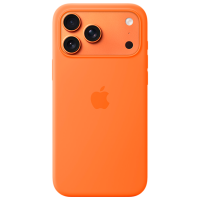 Husă pentru smartphone Apple iPhone 17 Pro Max (Original) Orange Apple, Silicon, MagSafe Back