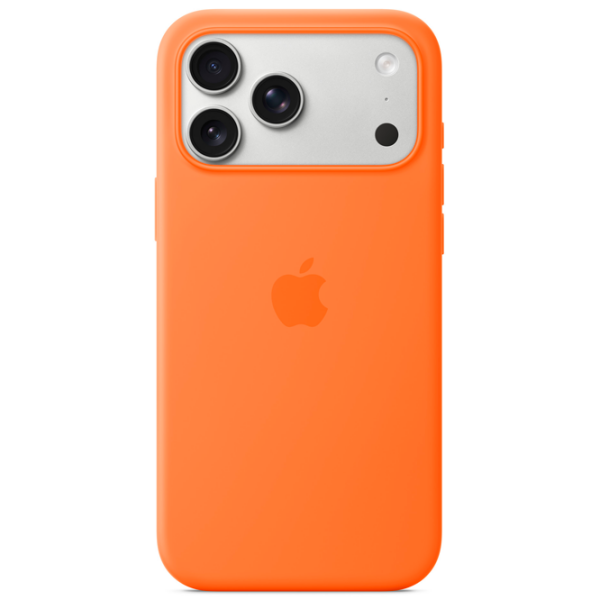 Чехол для смартфона Apple iPhone 17 Pro Max (Original) Оранжевый Apple, Силикон, MagSafe Back photo 2