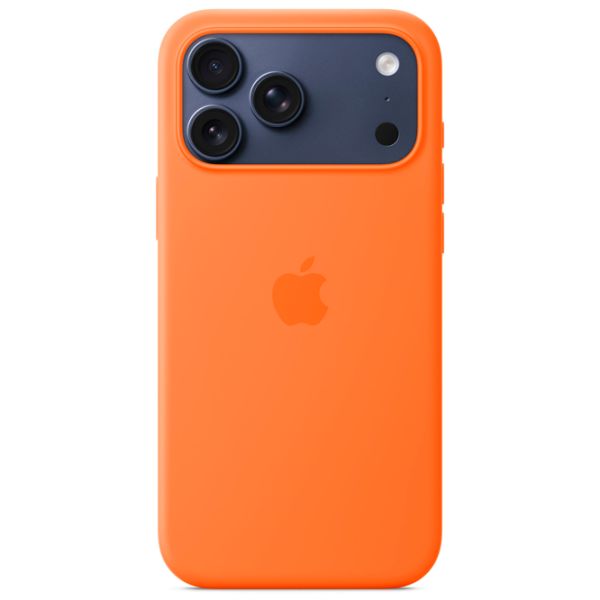 Чехол для смартфона Apple iPhone 17 Pro Max (Original) Оранжевый Apple, Силикон, MagSafe Back photo 3