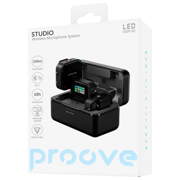 Microfon Proove Studio Black  photo 4