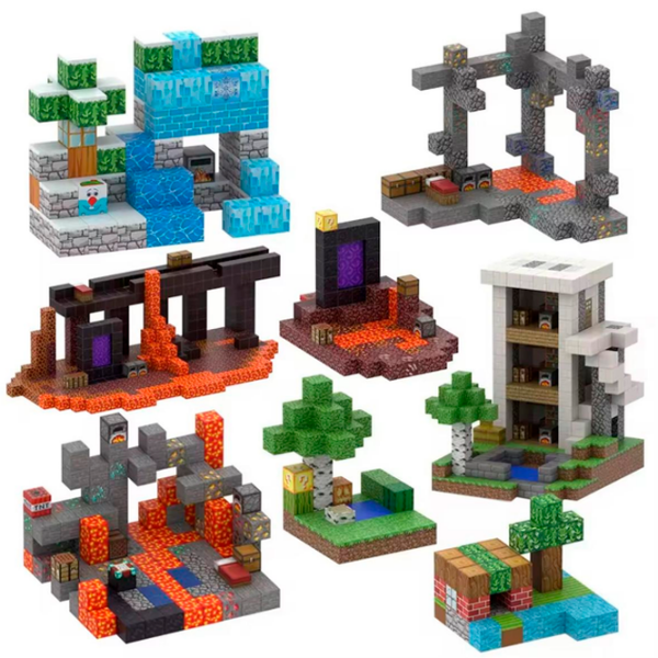 Constructor My World Magnetic Cube Building Sets Multicolor Numărul de piese 110 , 10+ photo 3