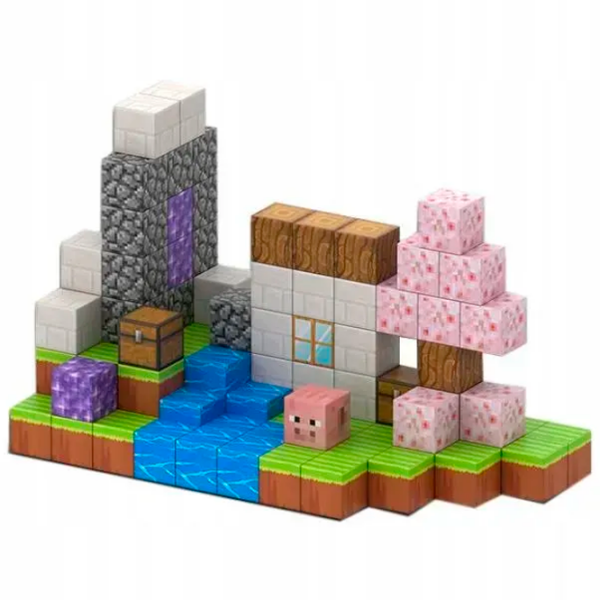 Constructor My World Magnetic Cube Building Sets Multicolor Numărul de piese 110 , 10+ photo 6