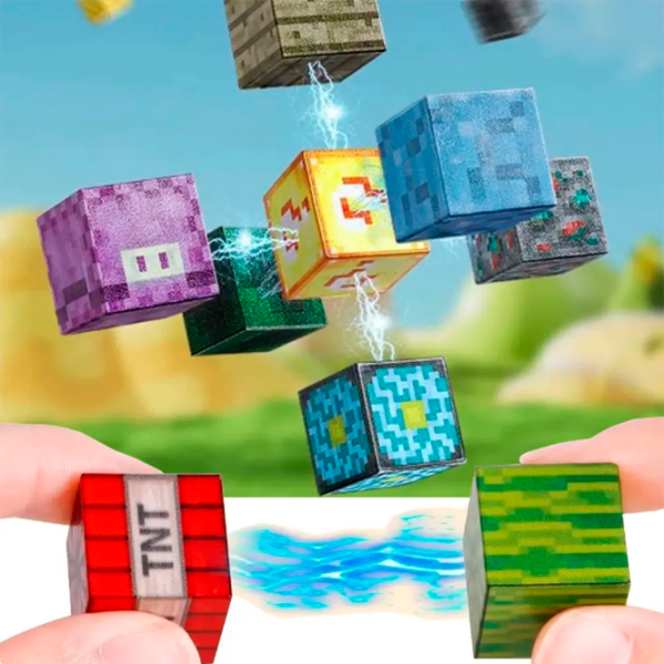 Constructor My World Magnetic Cube Building Sets Multicolor Numărul de piese 110 , 10+ photo 7