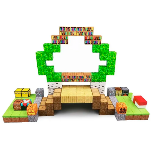 Constructor My World Magnetic Cube Building Sets Multicolor Numărul de piese 216, 10+ photo 2