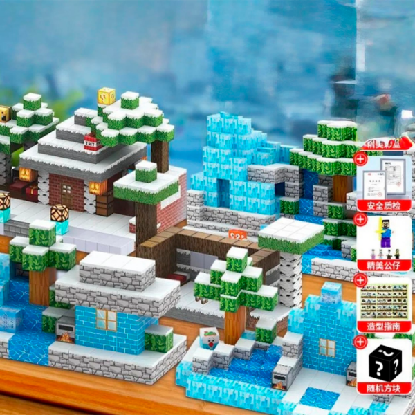 Constructor My World Magnetic Cube Building Sets Multicolor Numărul de piese 143, 10+ photo 2