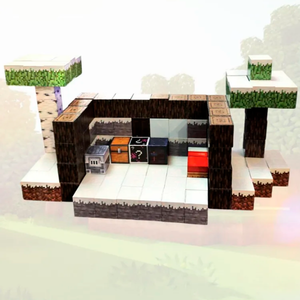 Constructor My World Magnetic Cube Building Sets Multicolor Numărul de piese 128, 10+ photo 3