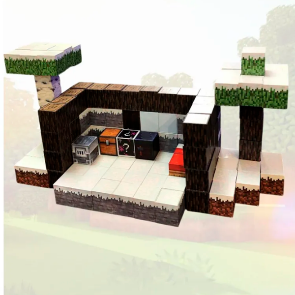 Constructor My World Magnetic Cube Building Sets Multicolor Numărul de piese 128, 10+ photo 4