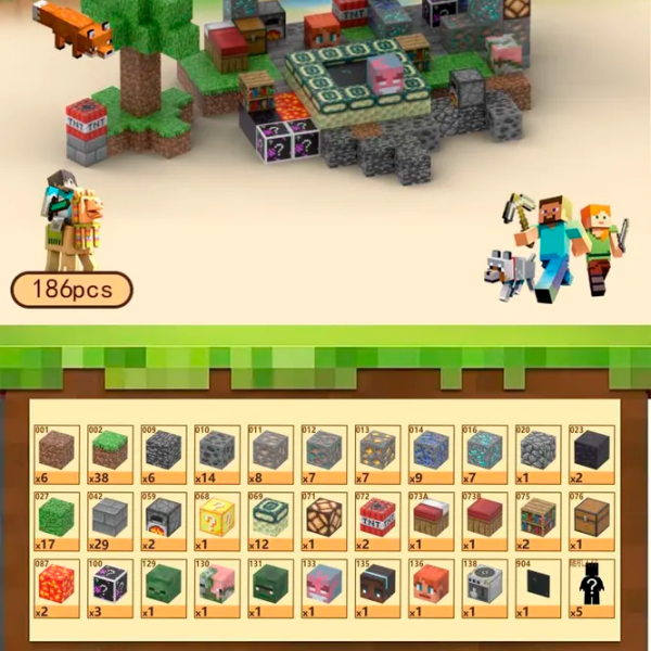 Constructor My World Magnetic Cube Building Sets Multicolor Numărul de piese 186, 10+ photo 2