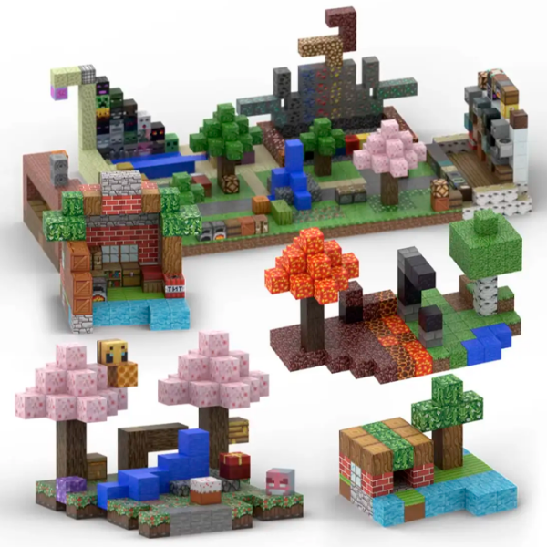 Constructor My World Magnetic Cube Building Sets Multicolor Numărul de piese 186, 10+ photo 3