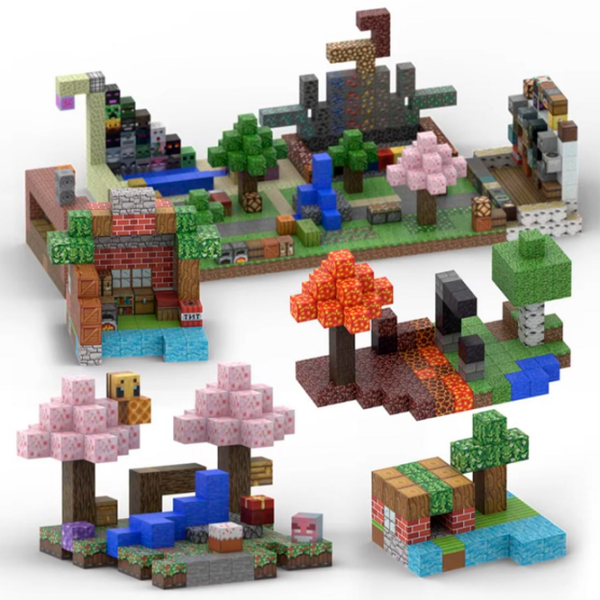 Constructor My World Magnetic Cube Building Sets Multicolor Numărul de piese 268, 10+ photo 3